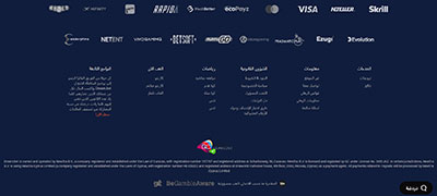 طرق الدفع في كازينو Dream.bet