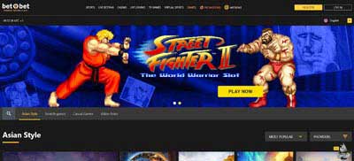 BetOBet Games Page