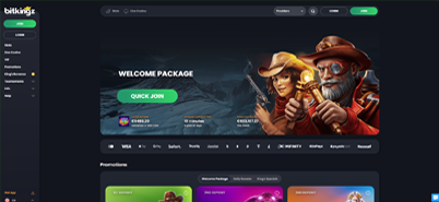 Bitkingz Casino Homepage