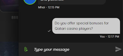 888 casino chat support
