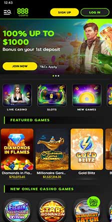 888 Casino Mobile