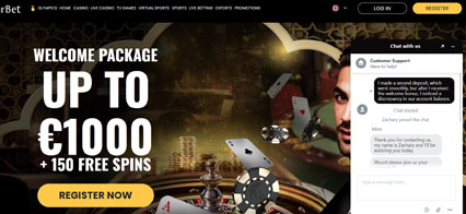 Emirbet casino chat support